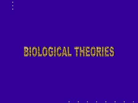 REVOLUTION – 1970’s - PRESENT FROM PSYCHOLOGICAL PERSONALITY EARLY LIFE PSYCHOTHERAPY TO BIOLOGICAL DISEASE BRAIN MEDICATION.