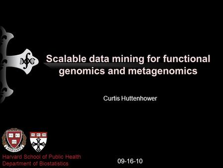 Scalable data mining for functional genomics and metagenomics