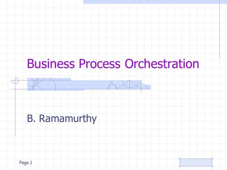 Business Process Orchestration