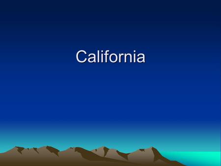 California. Geography State v Culture Area (NOT same) Central Valley, Mountain, Coastal Rich marine, valley, & mountain Each w/dif. Resources/restrictions.