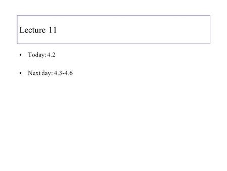 Lecture 11 Today: 4.2 Next day: 4.3-4.6. Analysis of Unreplicated 2 k Factorial Designs For cost reasons, 2 k factorial experiments are frequently unreplicated.