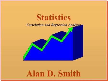 Correlation and Regression Analysis