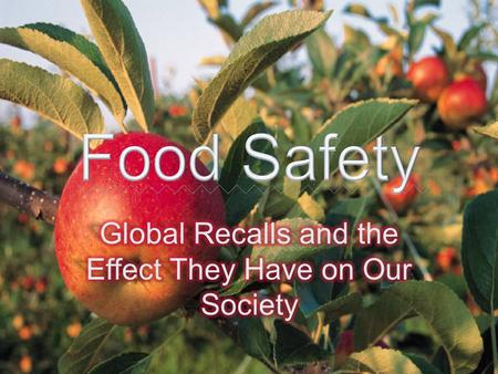 Recent Recalls in China Other Recall Stories Irish Pork There are fears that pork is contaminated with cancer causing chemicals called dioxins.