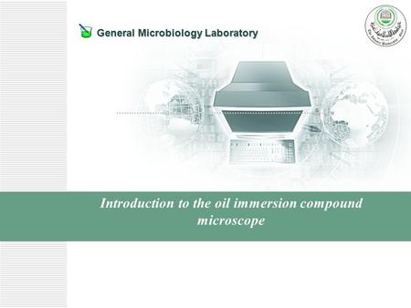 Introduction to the oil immersion compound microscope