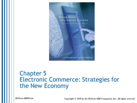 Chapter 5 Electronic Commerce: Strategies for the New Economy