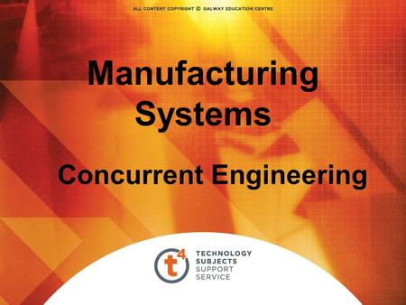 Manufacturing Systems