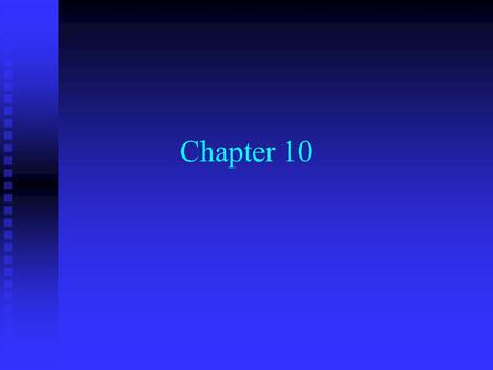 Chapter 10.