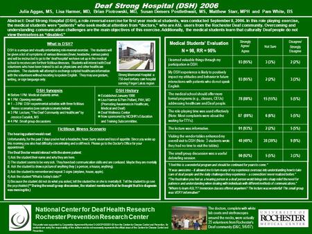 This poster was supported by Cooperative Agreement Number 5-U48-DP-000031-03 from the Centers for Disease Control and Prevention. Its contents are solely.