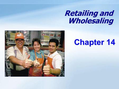 Objectives Understand the roles of retailers and wholesalers in the marketing channel. Know the major types of retailers. Know the major types of wholesalers.