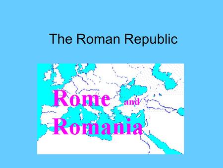 The Roman Republic. Announcements Today: Vocabulary of Ancient Rome Seven characteristics of Roman society Significance of Rome in W. Civ. Government.