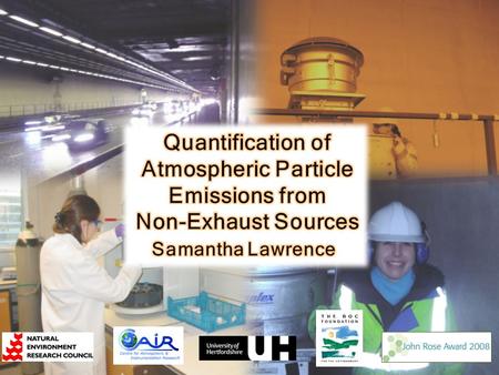 Particle pollution is linked to adverse health effects ~350,000 premature deaths a year within the EU are related to exposure to particulate matter (PM)