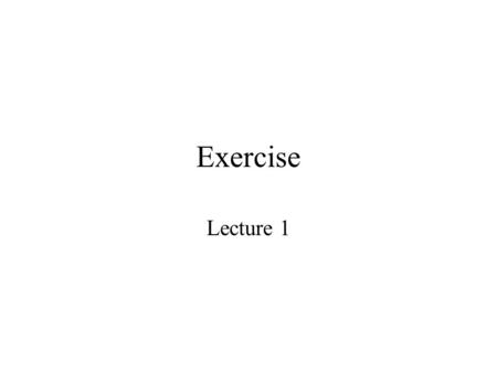 Exercise Lecture 1. fwd/futures price Can I answer to the question: is there an arbitrage opportunity? Cash and futures market (mib30; h 11:57 13 feb?)