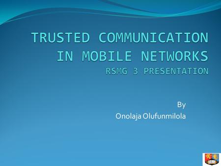 By Onolaja Olufunmilola. Overview Introduction Motivation Trust, reputation and misbehaivour Literature review DDDAS Model description Applications Evaluation.