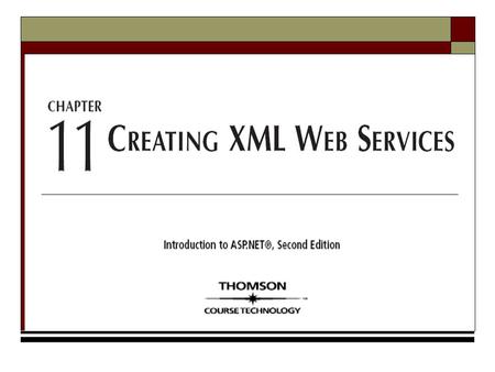 Introduction to ASP.NET, Second Edition2 Chapter Objectives.