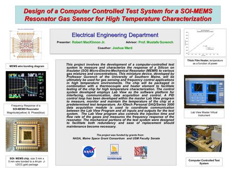 Electrical Engineering Department Robert MacKinnon Jr.Prof. Mustafa Guvench Presenter: Robert MacKinnon Jr. Advisor: Prof. Mustafa Guvench Joshua Ward.