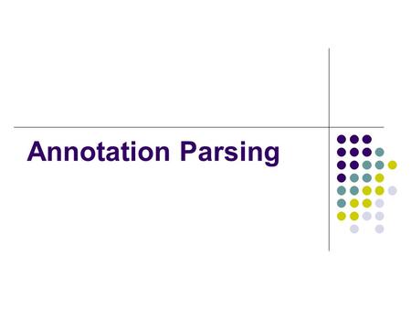 Annotation Parsing. Affymetrix File Format Comma seperated file containing lots of data: UniGene, Ensembl, Entrez and SwissProt ID’s Genome Version, Chromosonal.