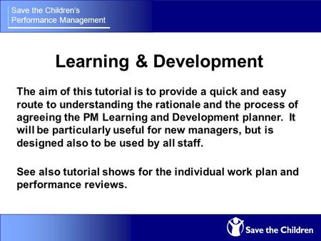 Learning & Development