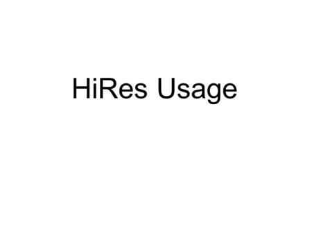 HiRes Usage. Outline ● Shower energy ( Size, dE/dx ) ● Atmospheric profile ( stdz76, radiosonde) ● Rayleigh Scattering ● Aerosols Model ( density, variability.