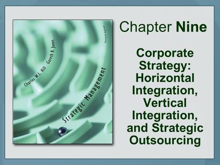 Chapter Nine Corporate Strategy: Horizontal Integration, Vertical Integration, and Strategic Outsourcing.