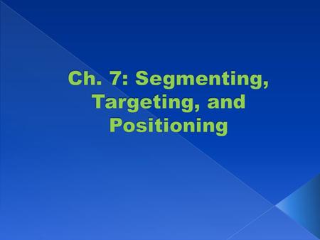 “In business-to-business marketing, segments are clusters of firms that are distinct from others in terms of what they need and buy as well as how they.