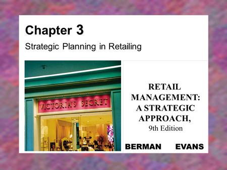 Strategic Planning in Retailing