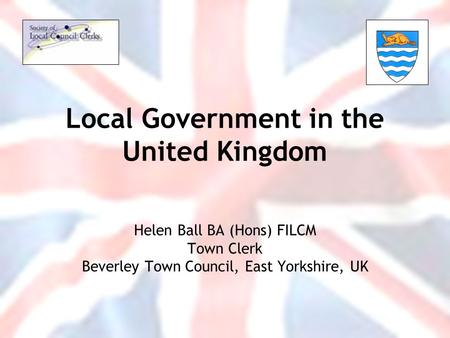 Local Government in the United Kingdom