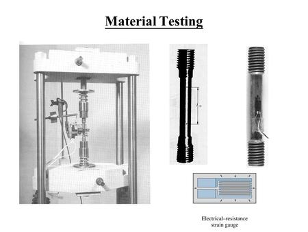 Material Testing.