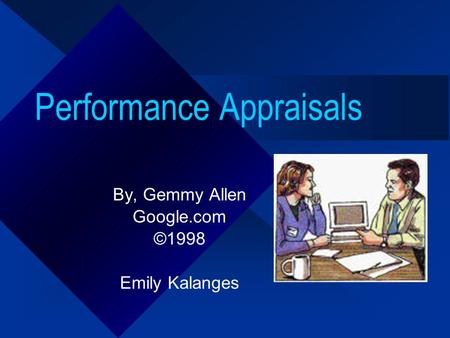 Performance Appraisals