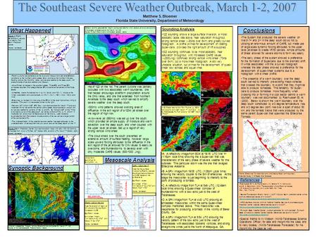 Figure 2 Storm Prediction Center Convective outlook maps with daily 12Z-12Z lightning strike data from 20:00 UTC Feb. 28 th (Below left) and 6:00 UTC March.