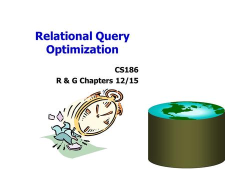 Relational Query Optimization