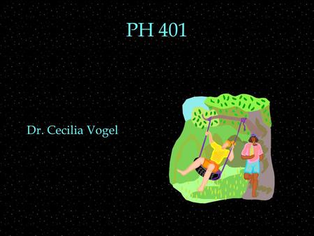 PH 401 Dr. Cecilia Vogel. Review Outline  Time dependent perturbations  integrating out the time  oscillatory perturbation  stimulated emission (laSEr)