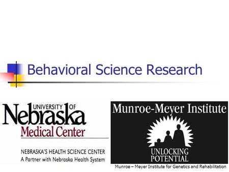 Behavioral Science Research