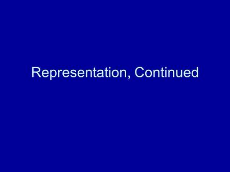 Representation, Continued. How can you ensure that MC’s pay attention to their constituents? Choose people of good character Strict anti-corruption rules.