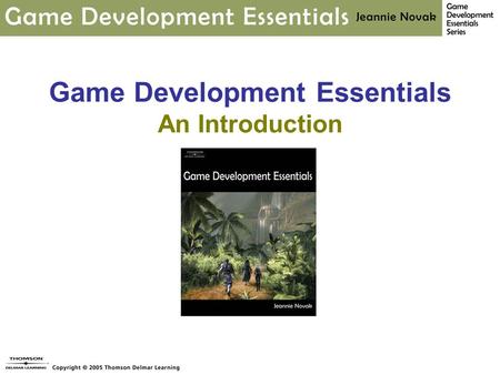 Game Development Essentials An Introduction