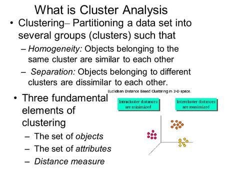 What is Cluster Analysis