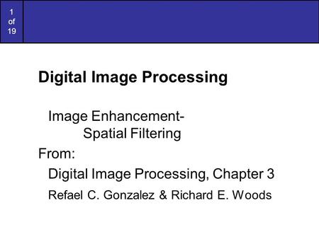 Digital Image Processing