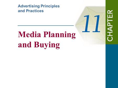 Media Planning and Buying