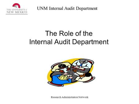 The Role of the Internal Audit Department