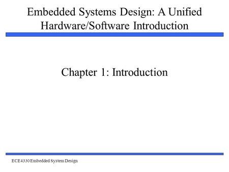 Chapter 1: Introduction