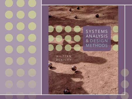 McGraw-Hill/Irwin Copyright © 2007 by The McGraw-Hill Companies, Inc. All rights reserved. Chapter 1 The Context of Systems Analysis and Design Methods.