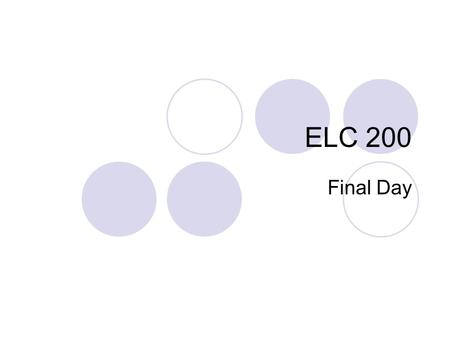 ELC 200 Final Day. Bribe List (2006) 2006 BMW M6 2006 Ford Harley Davidson F-150 1947 HD FLH “knucklehead” Audi LeMans (any year) Redneck Engineering.