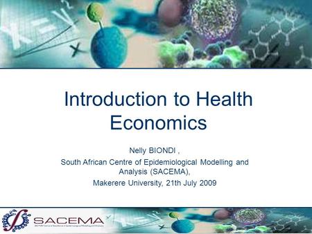 Introduction to Health Economics