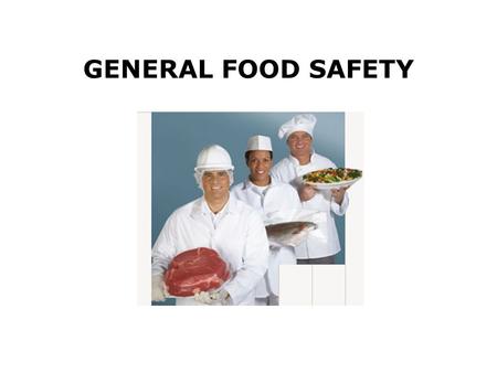 GENERAL FOOD SAFETY. GENERAL FOOD SAFETY AIMS OF THE TRAINING GUIDE The aim of this training guide is to provide you with:- A general overview and introduction.