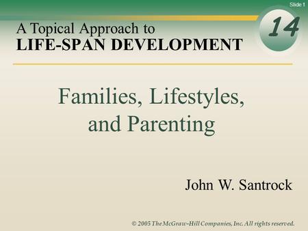 LIFE-SPAN DEVELOPMENT