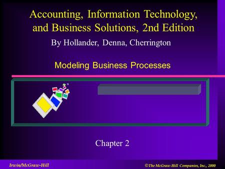 Modeling Business Processes