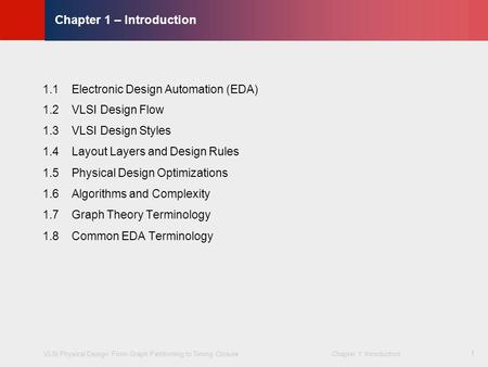 Chapter 1 – Introduction