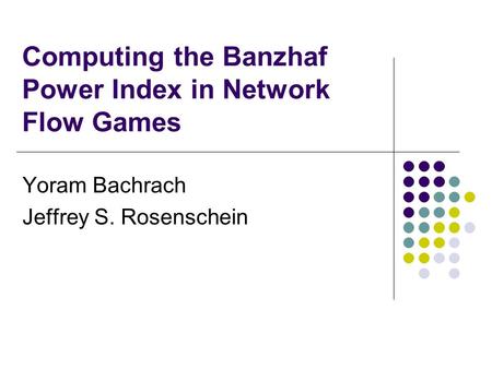 Computing the Banzhaf Power Index in Network Flow Games