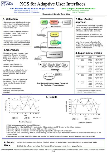 3. User Study Simulate an average research work- day activity of reading a research paper while listening to music and being interrupted with conversations.