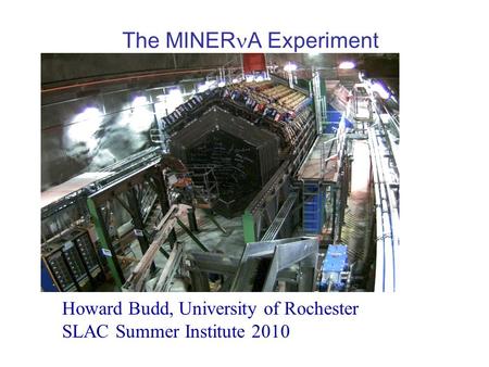 The MINERnA Experiment