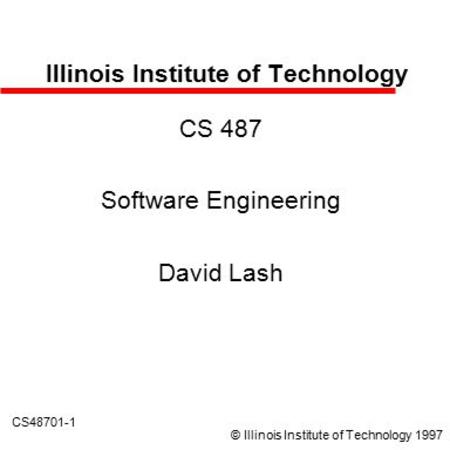 Illinois Institute of Technology